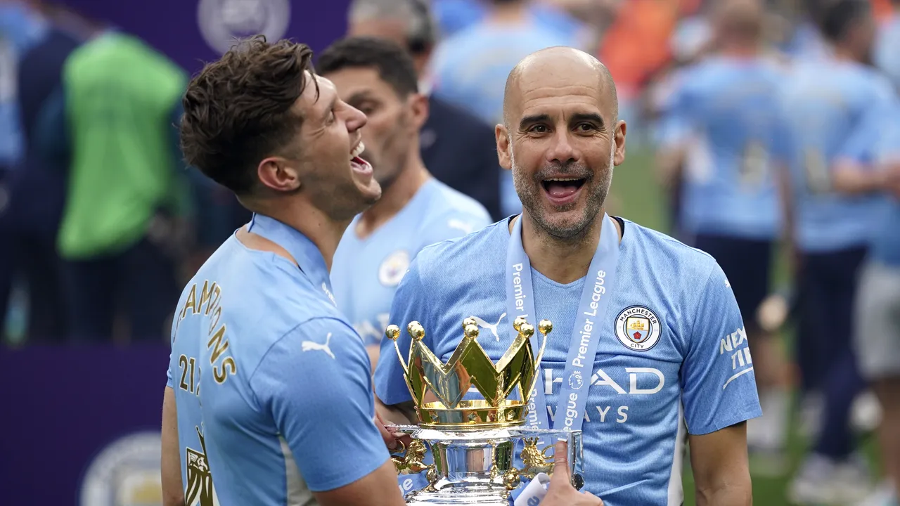Manchester City a câştigat titlul în Premier League. Pep Guardiola, de neoprit în Anglia: cinci titluri în şase ani