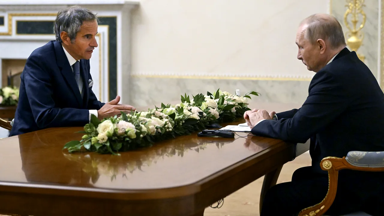 Putin admite, la întâlnirea cu directorul AIEA, că este preocupantă situaţia Centralei Zaporojie