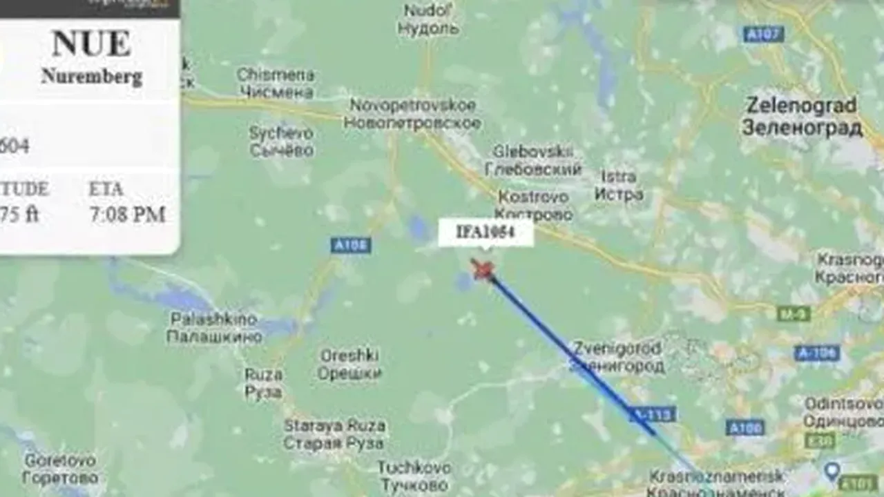 Misterul zborului Frankfurt-Moscova-Nürnberg: „portofelul lui Putin” ar fi zburat pe ascuns în Germania

