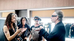 Aerosmith, 50 de ani de existenţă sărbătoriţi alături de Johnny Depp, Alice Cooper şi Foo Fighters