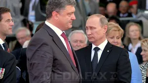 Vladimir Putin şi Petro Poroşenko ar putea avea o întrevedere la Minsk