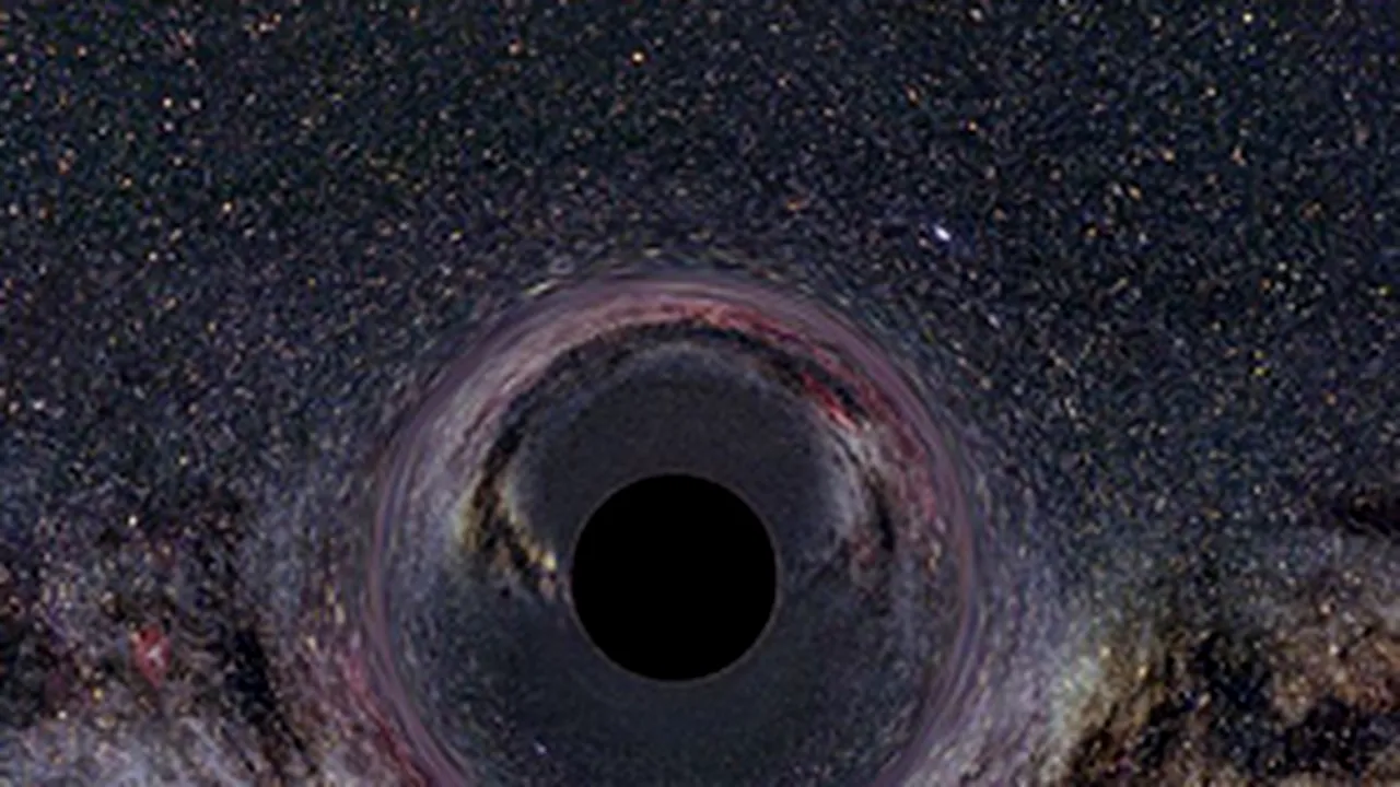 NASA a publicat prima imagine a unei găuri negre care 