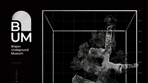 FOTO Primul muzeu de artă new media din România, amenajat în catacombele din Braşov