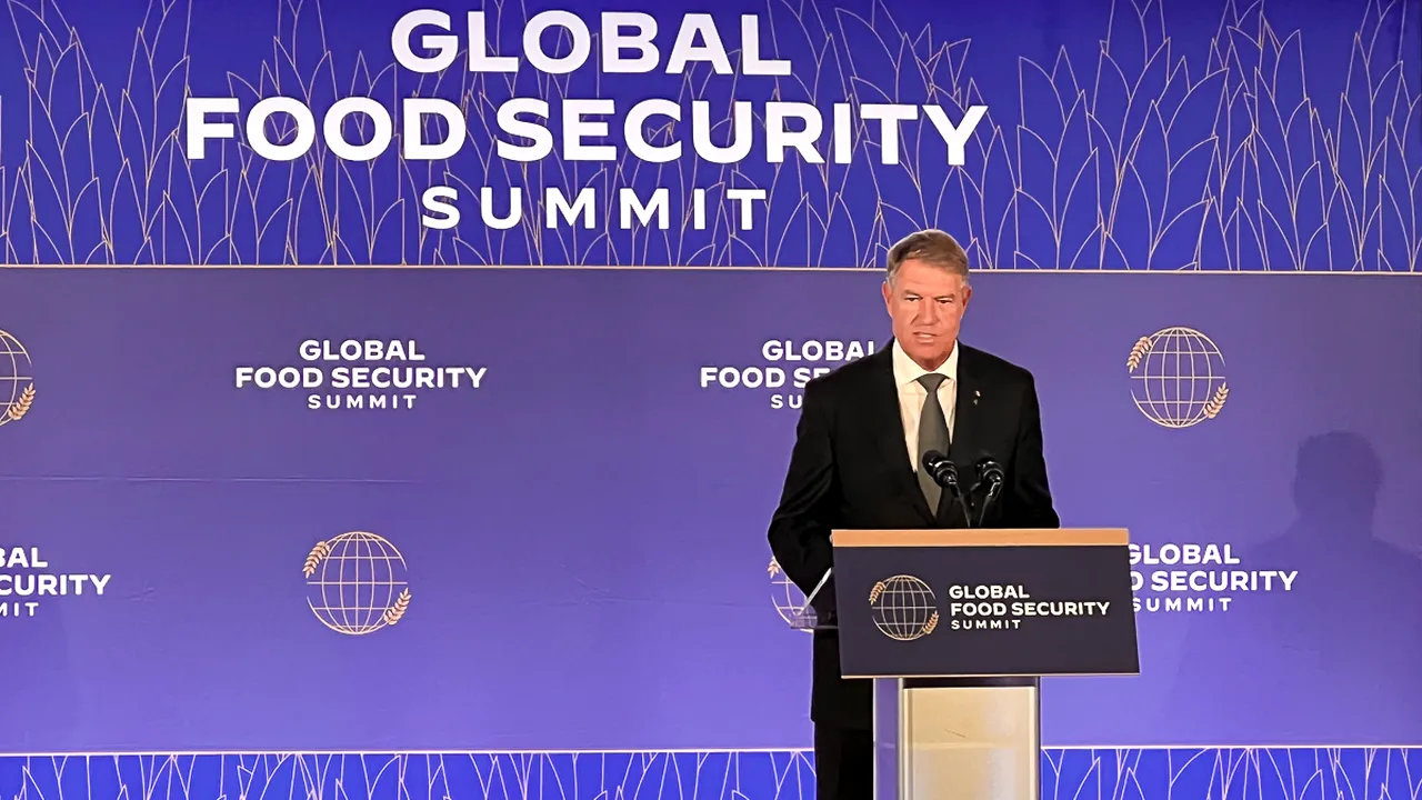 Iohannis, la ONU: securitatea alimentară trebuie să rămână prioritară, România face deja acest lucru