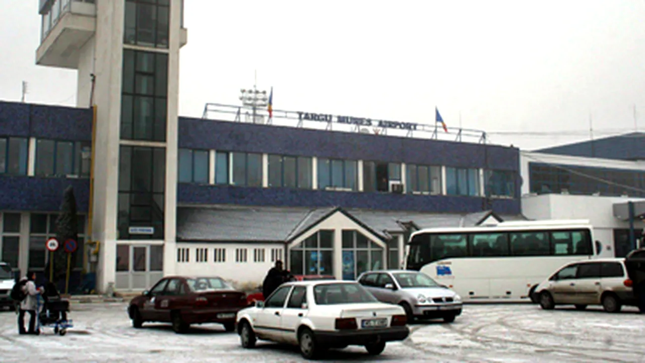 Aeroportul din Târgu Mureş va fi închis, săptămâna viitoare, pentru reparaţii la pistă