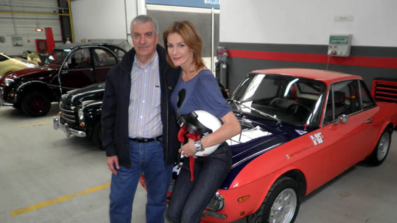 Tăriceanu îşi prezintă colecţia de maşini la Pro Motor