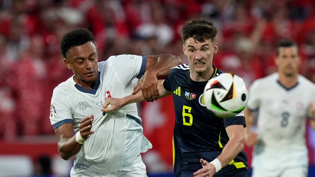 Euro 2024. Scoţia rămâne în viaţă cu o remiză 1-1 cu Elveţia