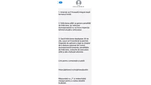 Ai primit un SMS cu amendă de viteză? Este o înșelătorie