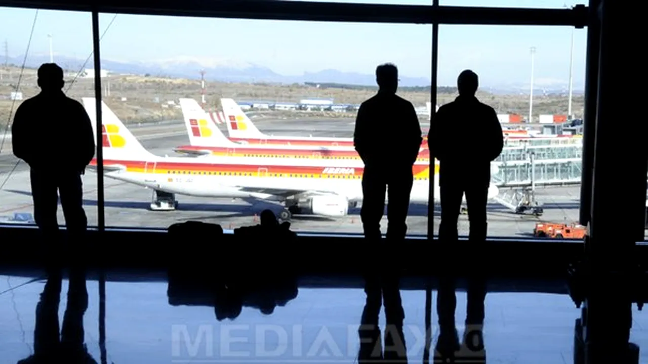 Operatorul aerian spaniol Iberia va concedia 4.500 de angajaţi, peste o cincime din personal