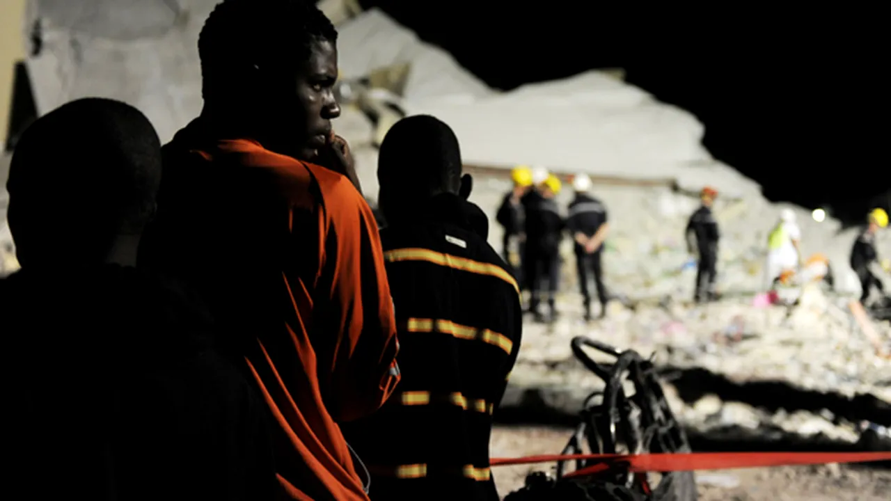 Un supermarket din Haiti s-a prăbuşit în timp ce mai multe persoane se aflau înăuntru