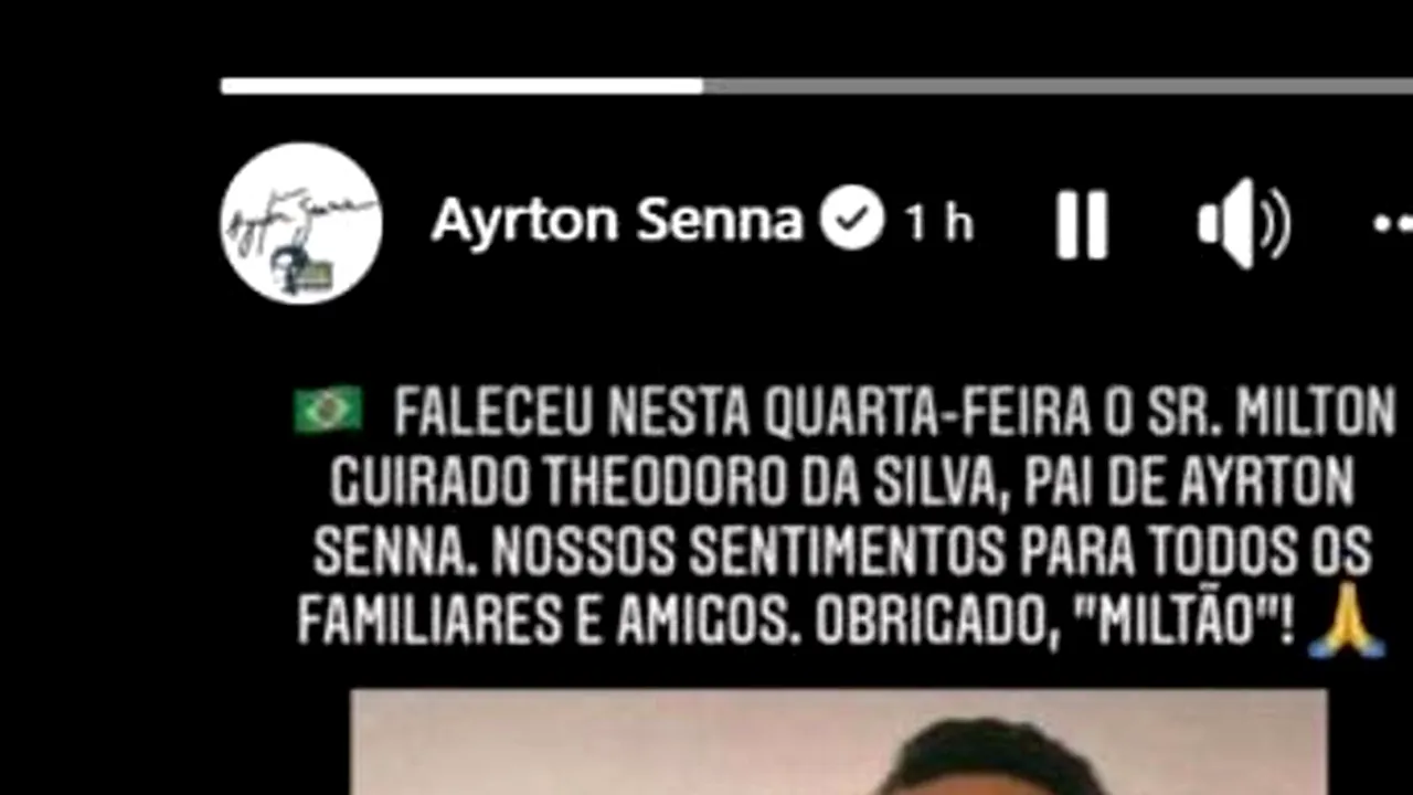 Tatăl lui Ayrton Senna a murit la 94 de ani. În 2008, a fost găsit vinovat de sclavie