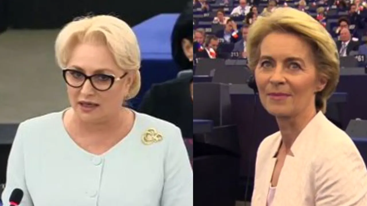 Dăncilă, discuţii cu Ursula von der Leyen despre reprezentantul României în Comisia Europeană