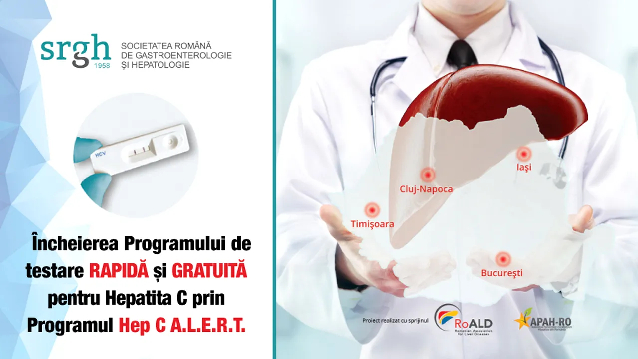 Campania Hep C ALERT a ajuns la final 