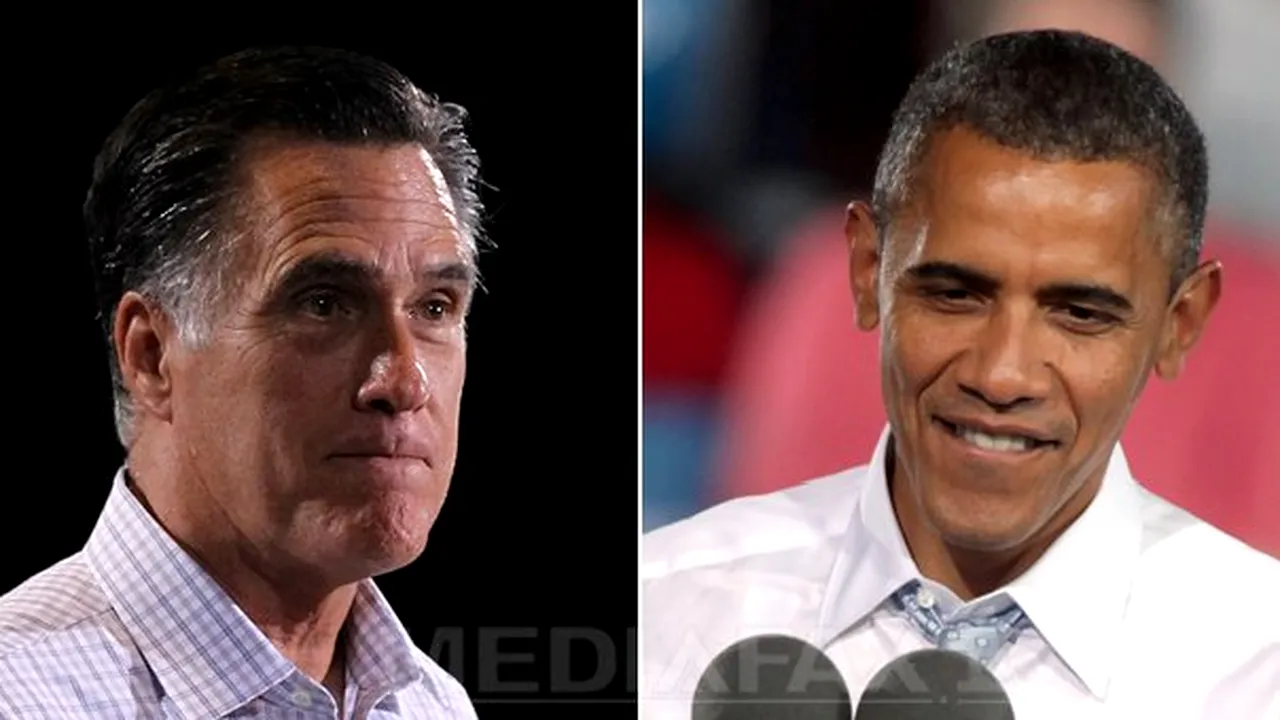 Prima confruntare Obama-Romney, în cadrul unei săptămâni cruciale pentru alegerile din SUA