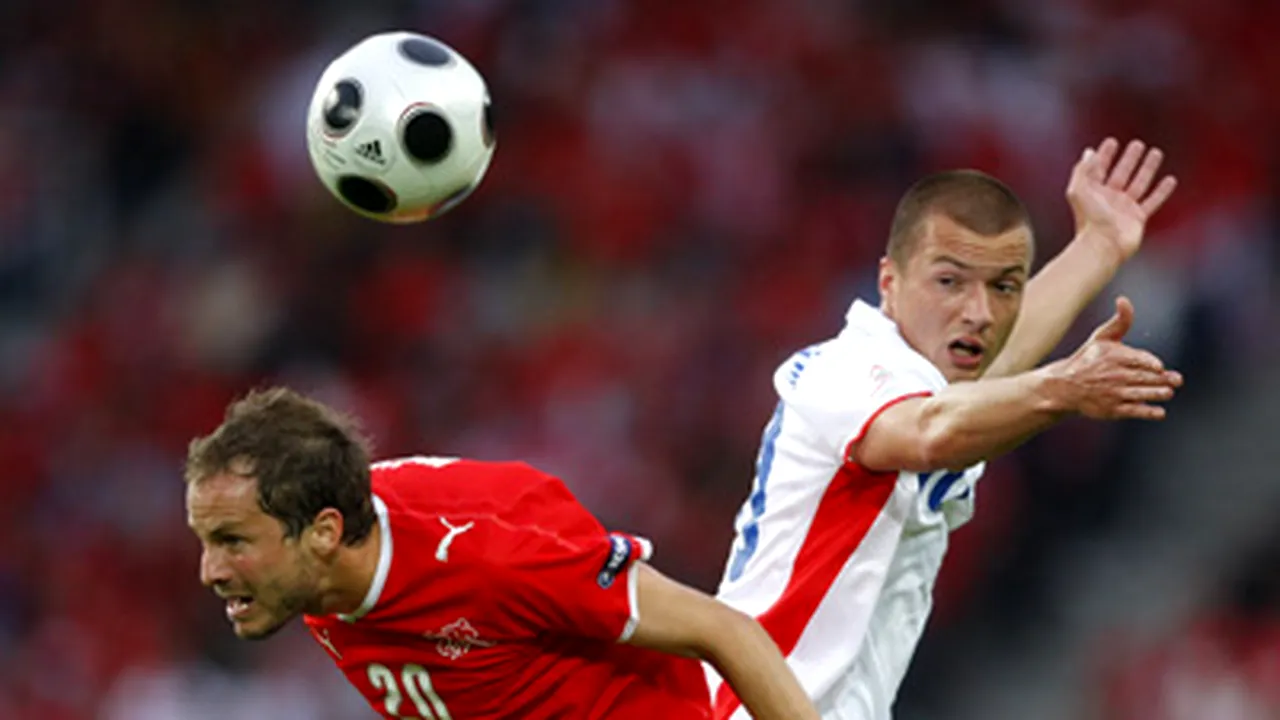 Elveţia - Cehia, scor 0-1, în grupa A la Euro-2008