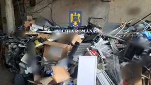 15 tone de deşeuri periculoase ţinute în condiţii necorespunzătoare în Sibiu