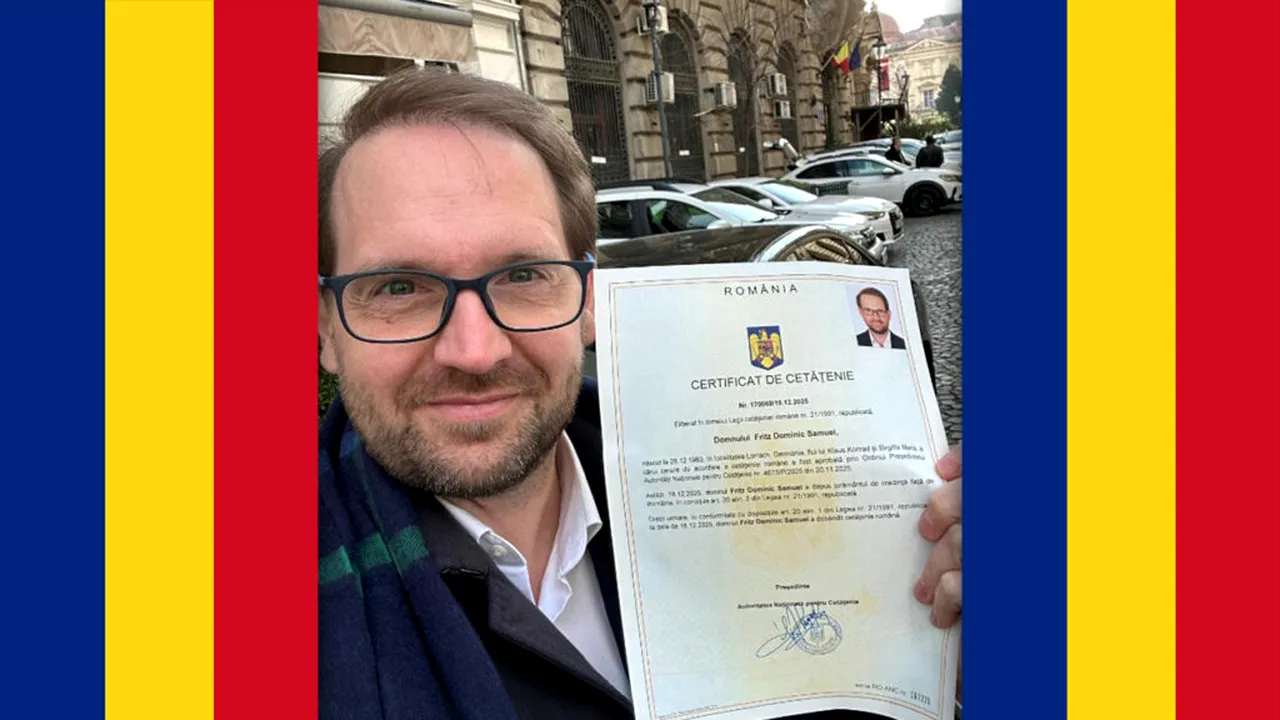 Dominic Fritz este oficial cetățean român: A depus astăzi jurământul de credință