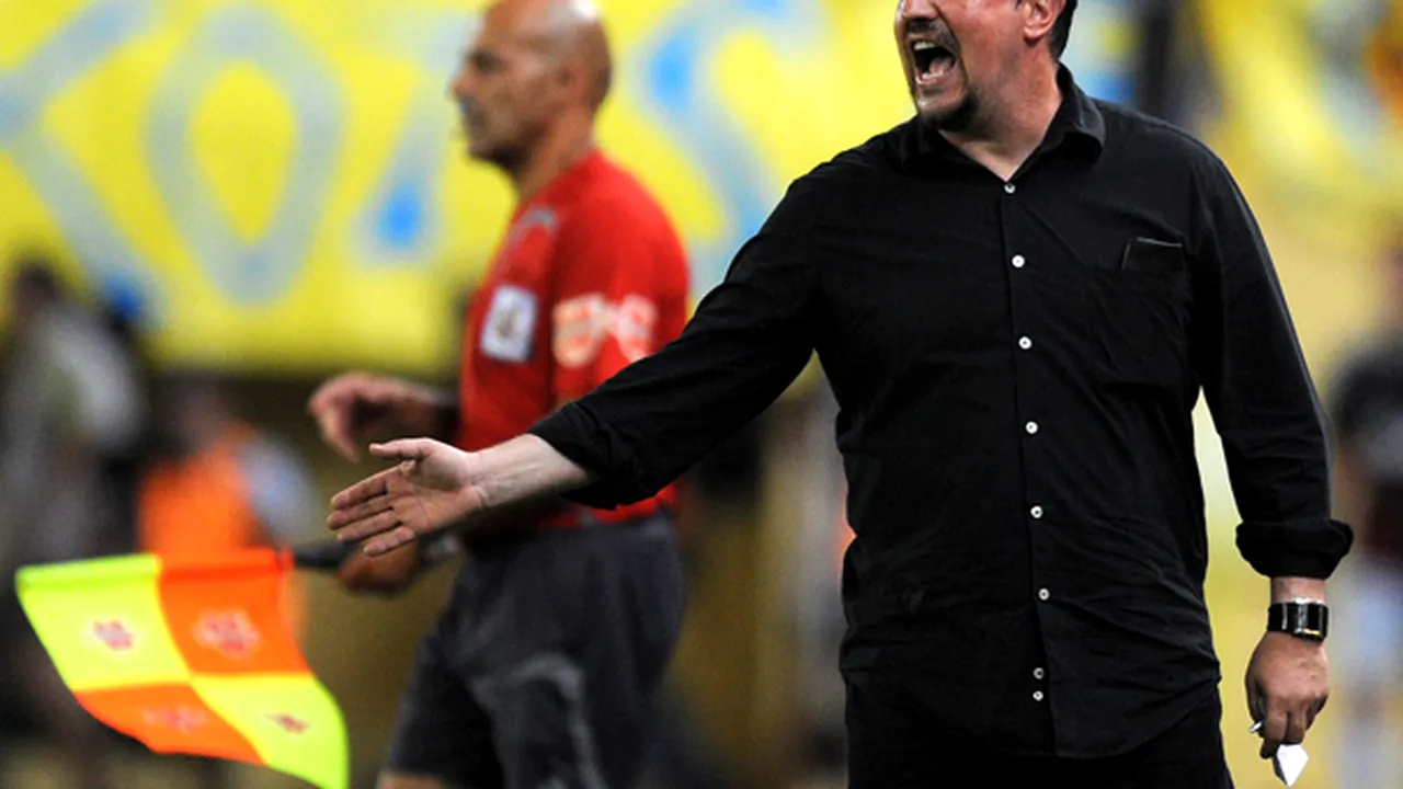 Benitez: Trebuie să cucerim Liga Europa dar mai întâi să trecem de români