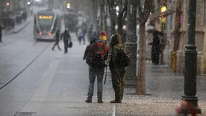 Fenomen rar la Ierusalim: NINGE pentru prima dată după mulţi ani | VIDEO
