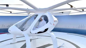 Primul taxi aerian autonom din lume, prezentat la Dubai. Invenţia care va revoluţiona transportul urban | GALERIE FOTO