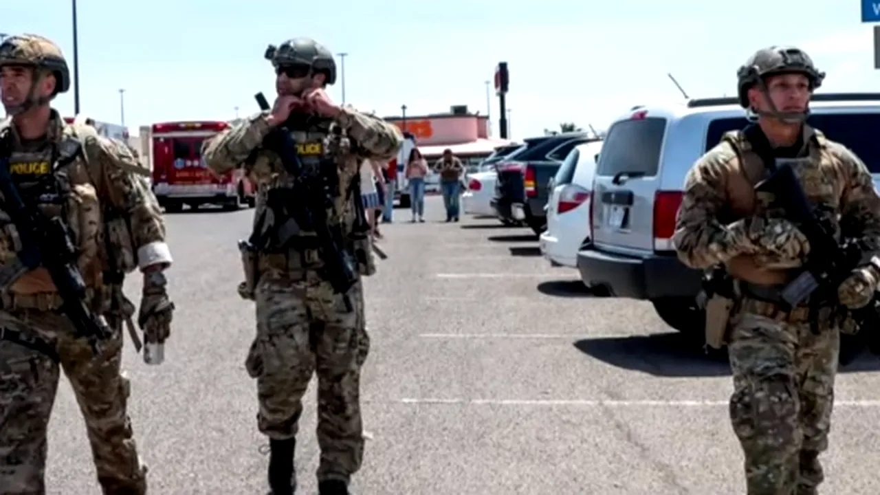ATAC ARMAT în Statele Unite: Cel puţin de 20 morţi şi zeci de răniţi, după ce un individ a dschis focul într-un supermarket din El Paso | FOTO, VIDEO