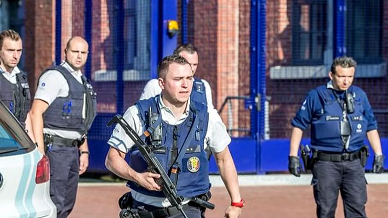 Stat Islamic revendică atacul cu maceta asupra poliţiştilor belgieni. O anchetă pentru 