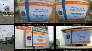 Mesaje de tip Ro-Alert vor fi afișate pe panourile digitale din București și alte 17 orașe