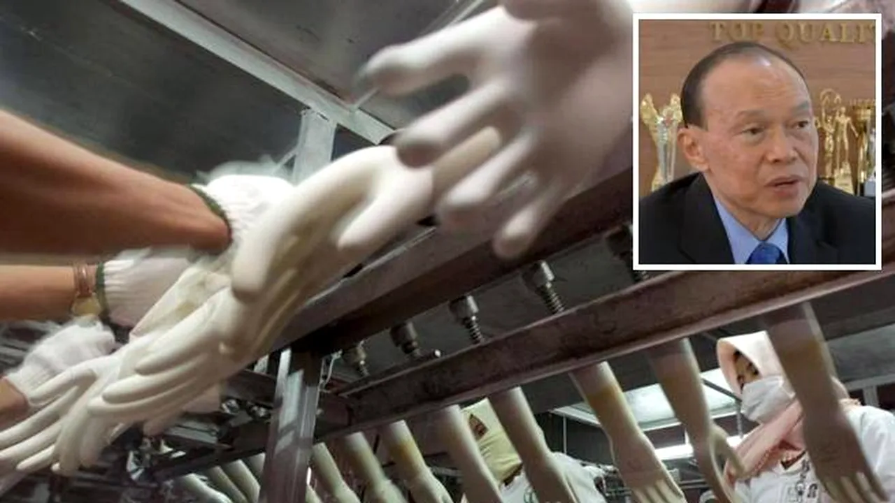 Afacerea Top Glove s-a prăbuşit: mănuşile din latex nu se mai vând, iar miliardarul Lim Wee Chai a pierdut 90% din avere

