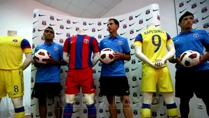 Steaua şi-a prezentat noul echipament de joc