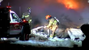 Avion prăbuşit în apropierea aeroportului Toledo din Ohio: Două persoane au murit | VIDEO