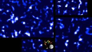 O hartă a materiei negre din Univers, de o întindere fără precedent, realizată de savanţi