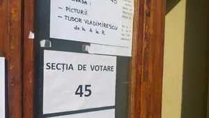 Record greu de egalat. La o secţie de votare din Galaţi s-a prezentat o singură persoană - FOTO