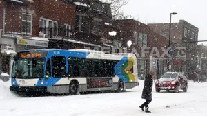 Estul Canadei, afectat de o furtună de zăpadă - FOTO