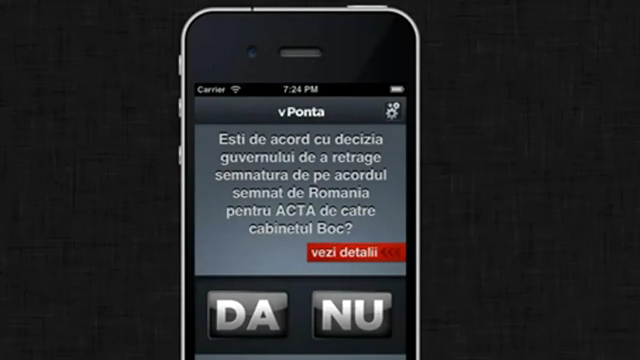 Ponta întreabă populaţia dacă este bine ca Guvernul să nu aprobe ACTA şi să reducă taxe la angajator
