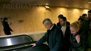 Scările rulante din pasajul de la Universitate, repornite de frica unei anchete