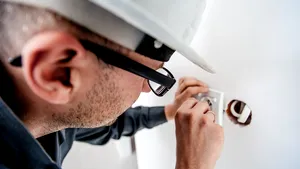 Un electrician este acuzat că a plasat o cameră  ascunsă în baia unei familii care l-a angajat pentru a remedia o defecţiune