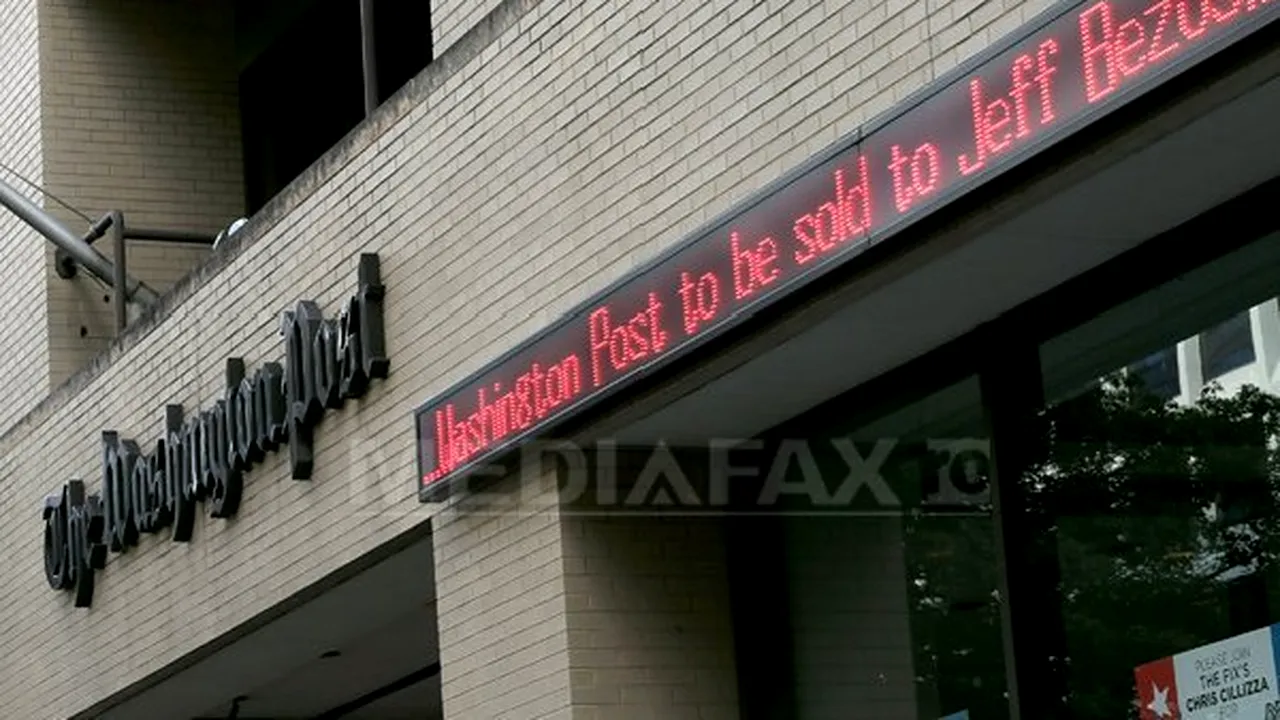 200.000 de abonaţi renunţă la Washington Post deoarece patronul Jeff Bezos nu se implică în campania electorală