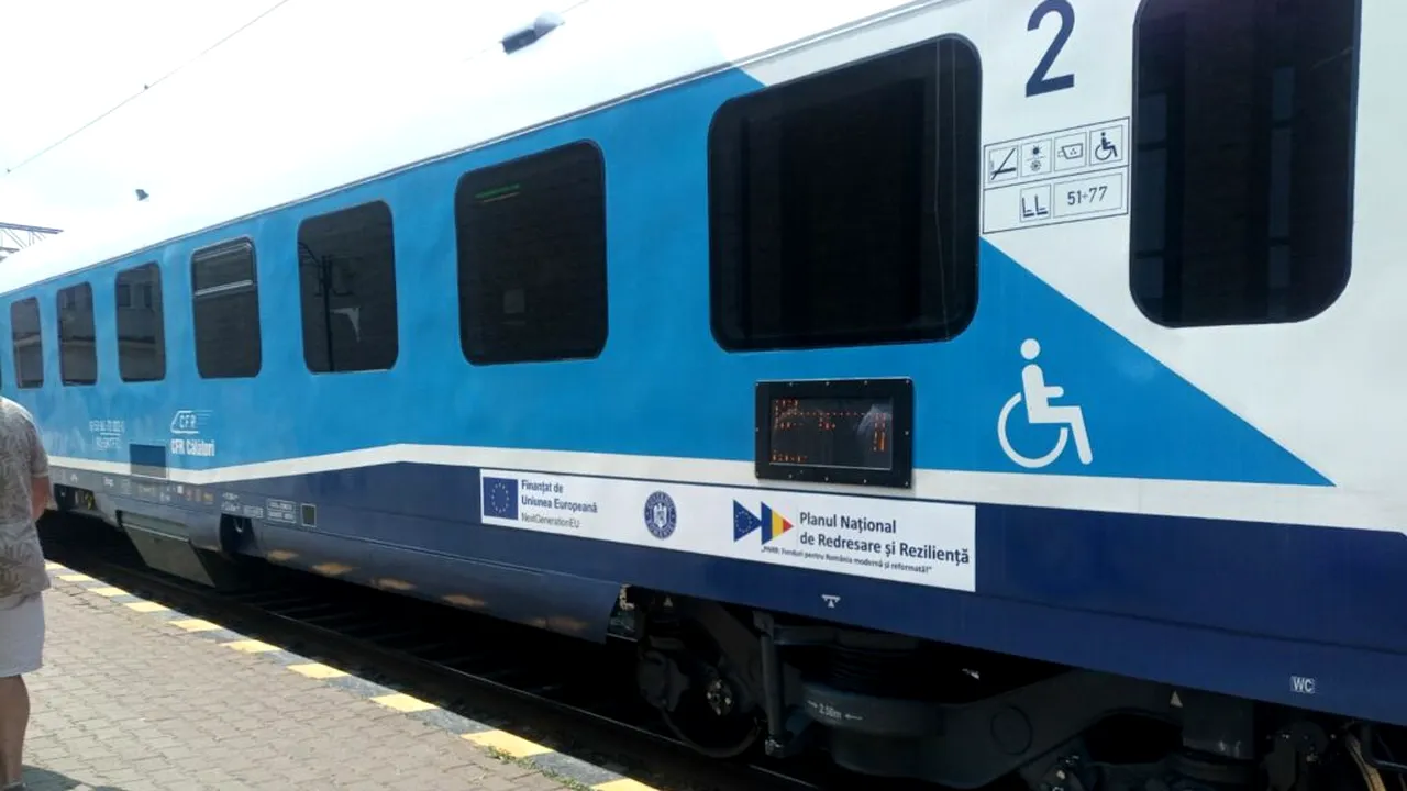 36 de locomotive și 60 de vagoane de călători, modernizate în 2025, prin PNRR