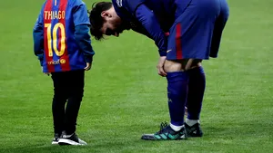 Thiago, fiul lui Messi, a marcat un gol de la distanţă în victoria cu 10-1 a echipei Inter Miami U13