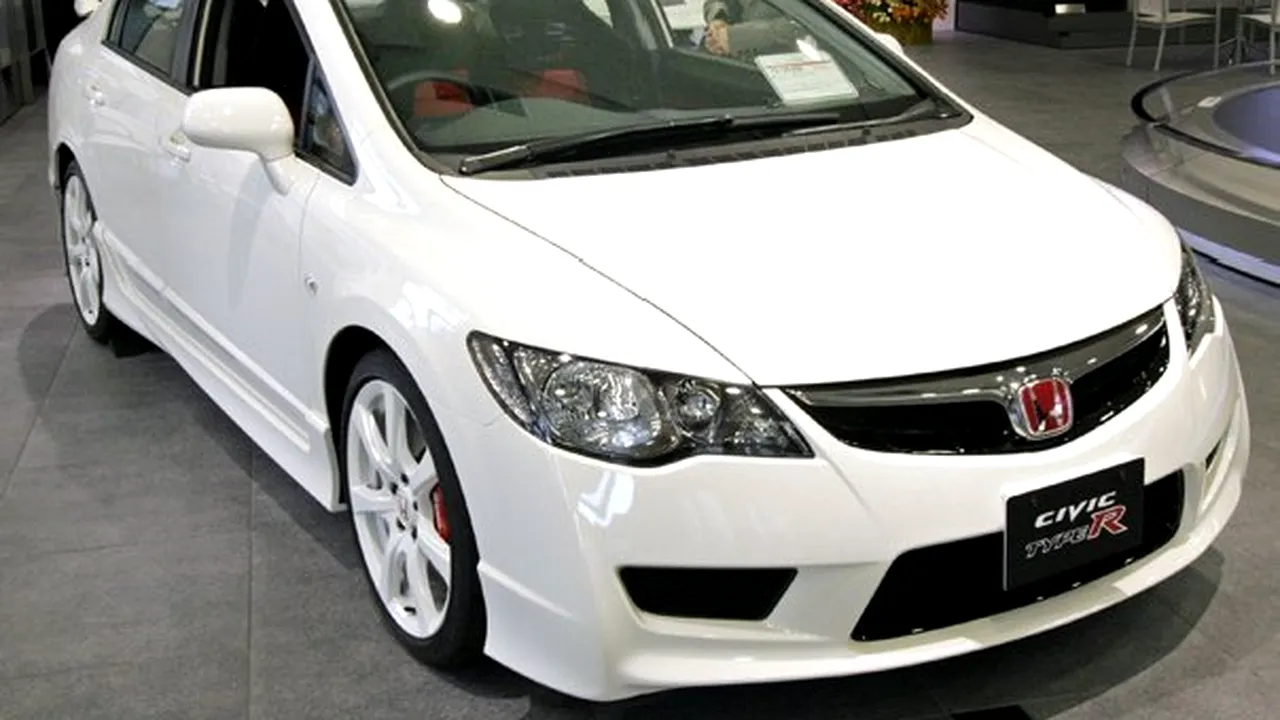 Honda va renunţa în 2011 la vânzarea modelului Civic Type R în unele ţări europene, inclusiv România
