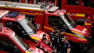Călărași: Autocar răsturnat pe autostrada A2. A fost activat Planul Roșu de Intervenție