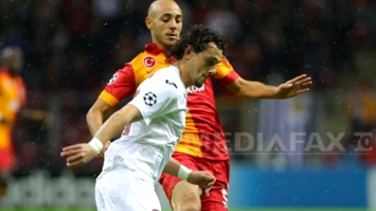 LIGA CAMPIONILOR: CFR CLUJ a remizat cu GALATASARAY, scor 1-1, în grupa H