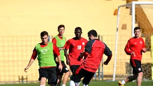 Jucătorii dinamovişti se antrenează şi dezmint ipoteza unei greve