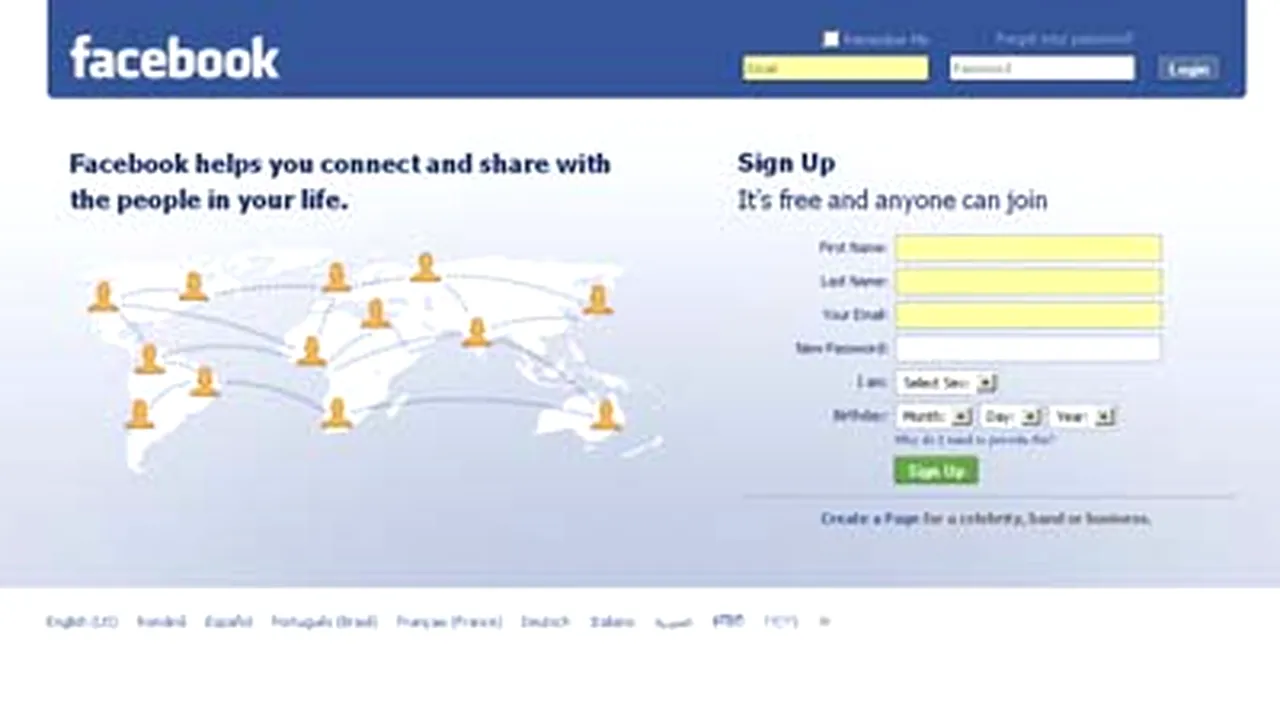 Facebook, evaluată de un investitor rus la 6,5 miliarde de dolari