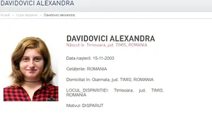 Alertă în Timiş. O fată de 15 ani este dispărută de miercuri