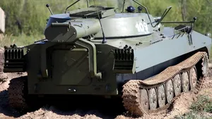 Un deminator rusesc UR-77 Meteorit, distrus de Brigada 79 de asalt aerian: după o „ciupercă” de foc a rămas doar un crater gol


