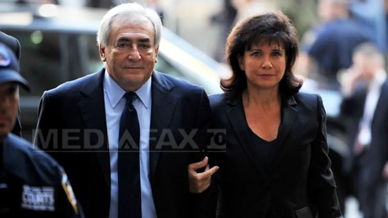 Anne Sinclair a confirmat despărţirea de Dominique Strauss-Kahn