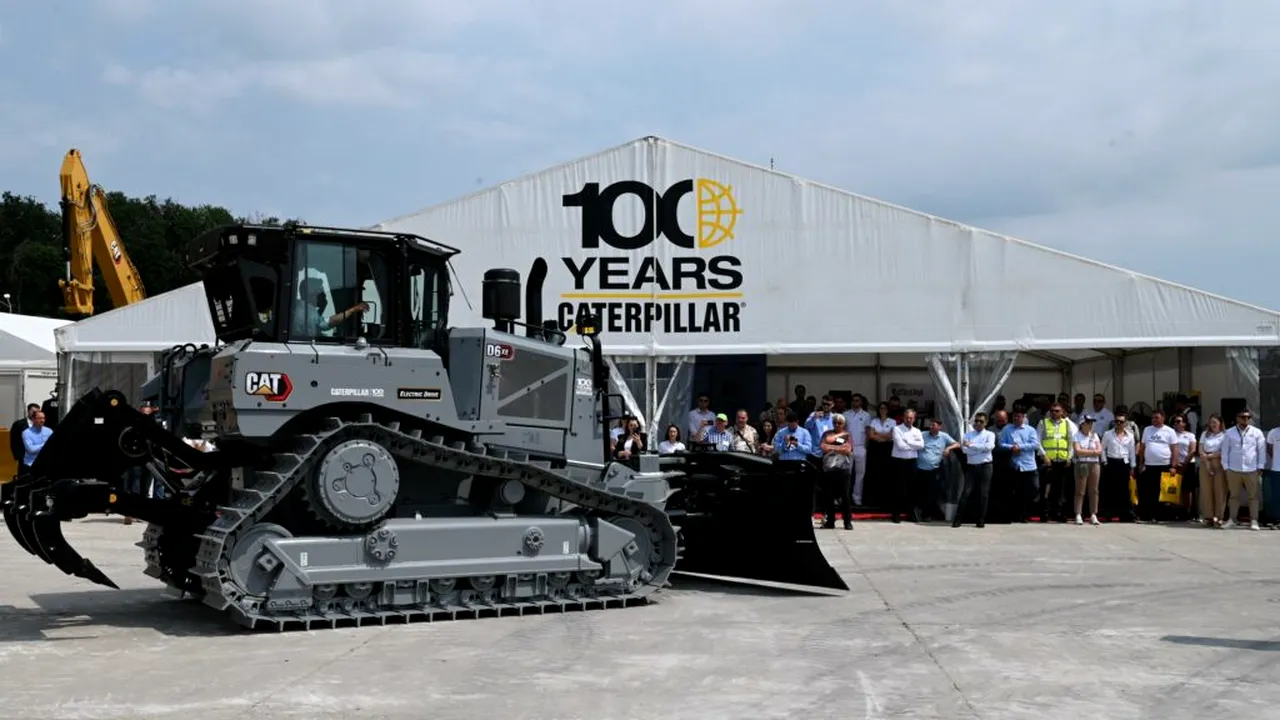 Caterpillar sărbătorește 100 de ani de inovație – Bergerat Monnoyeur România vă invită la Zilele Porților Deschise de la Mogoșoaia