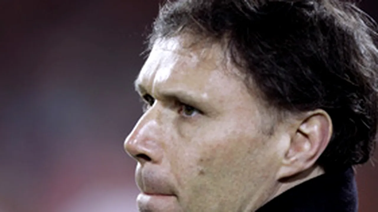 Van Basten: În acest meci nu am jucat fotbal