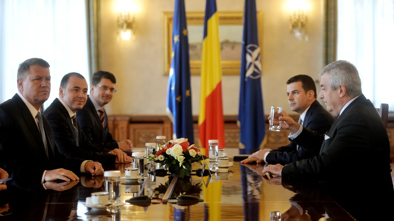 Coaliţia PSD, UNPR şi ALDE a venit cu propuneri radical diferite la consultările cu Iohannis